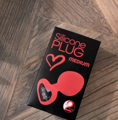 Exclusief Voor Jou: Rode Buttplug met Hart va